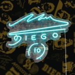 Neon Firma Diego Azul