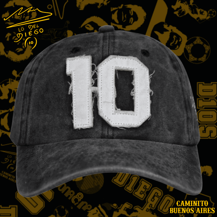 Gorra 10 Negra - Image 1