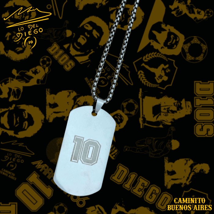 Collar Chapa "Lo Del Diego" - Image 1