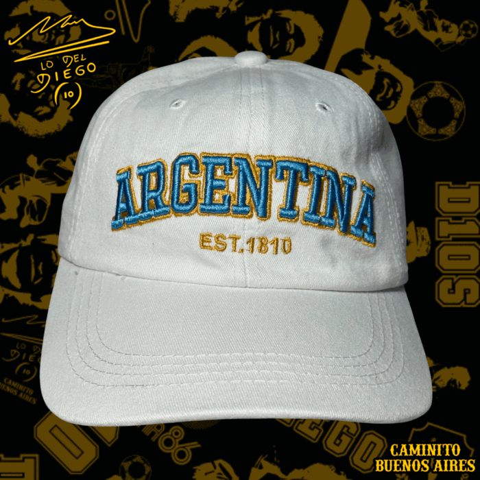 Gorra Argentina Blanca - Image 1