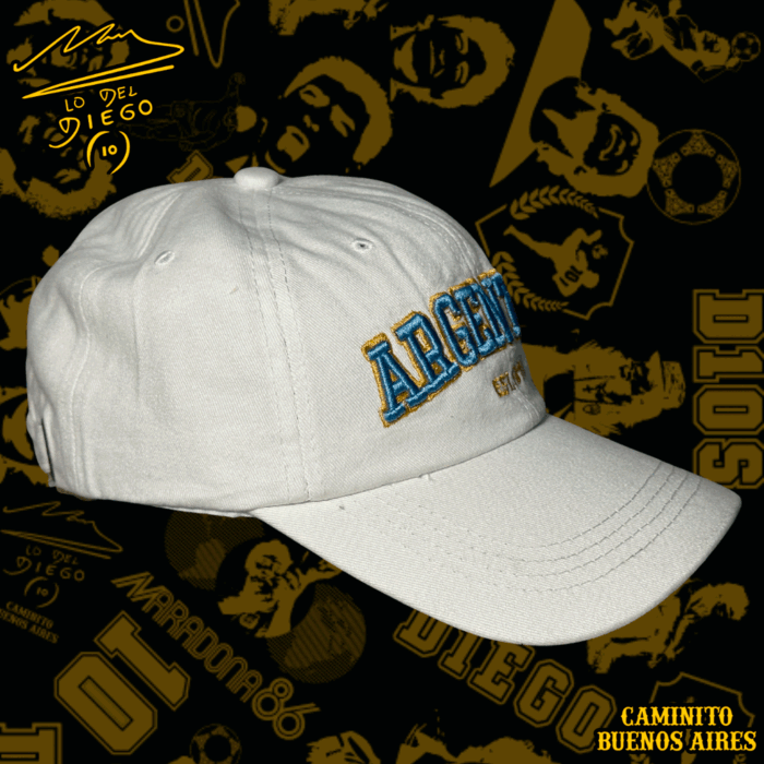 Gorra Argentina Blanca - Image 3