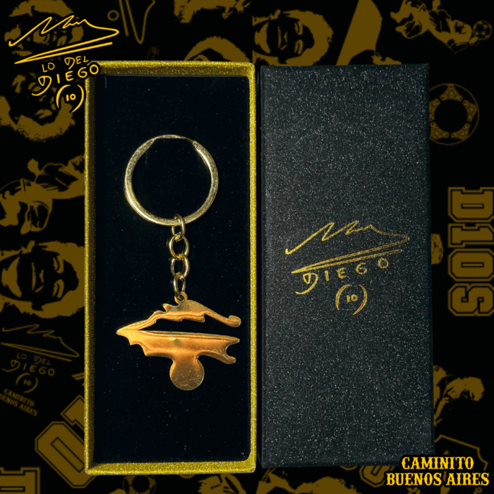 Llavero Firma Dorada "Lo Del Diego" - Image 4