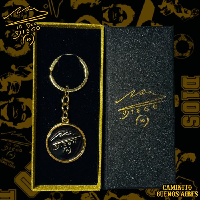 Llavero Negro "Lo Del Diego" - Image 3