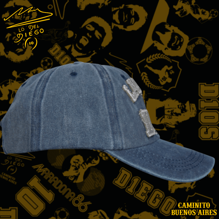 Gorra La Mano De D10S Azul - Image 4