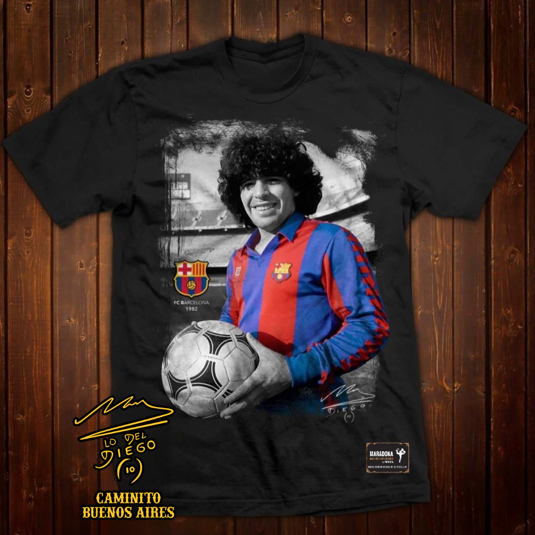 HEROES (2) Remera LO DEL DIEGO Barça - Image 1